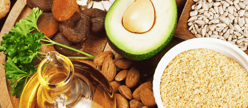 Les aliments riches en vitamine E